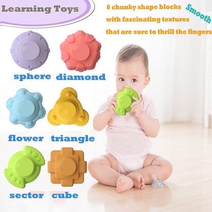 Baby Toy Sorting Game Kids Educational Cube Sensory Shape Blocks Shape Matching Stacking Learning Toys Play Games Baby Toys