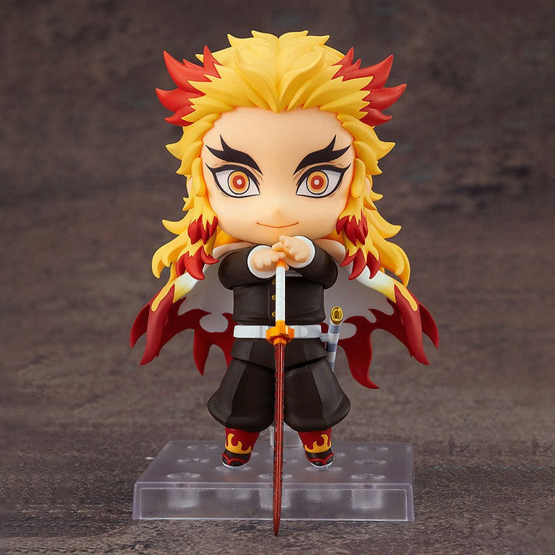 6 tipos de bonecos de ação Demon Slayer Kamado Nezuko Tanjirou Agatsuma Zenitsu Hashibira Inosuke Tomioka Giyuu Kochou Rengoku