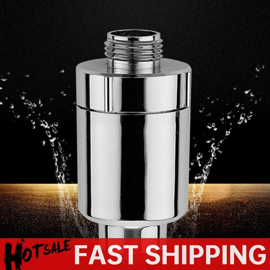 Activated Carbon Shower Water Filter Easy Installation Filtered Showers Head Detachable Remove Impurities Easy Use for Home Use