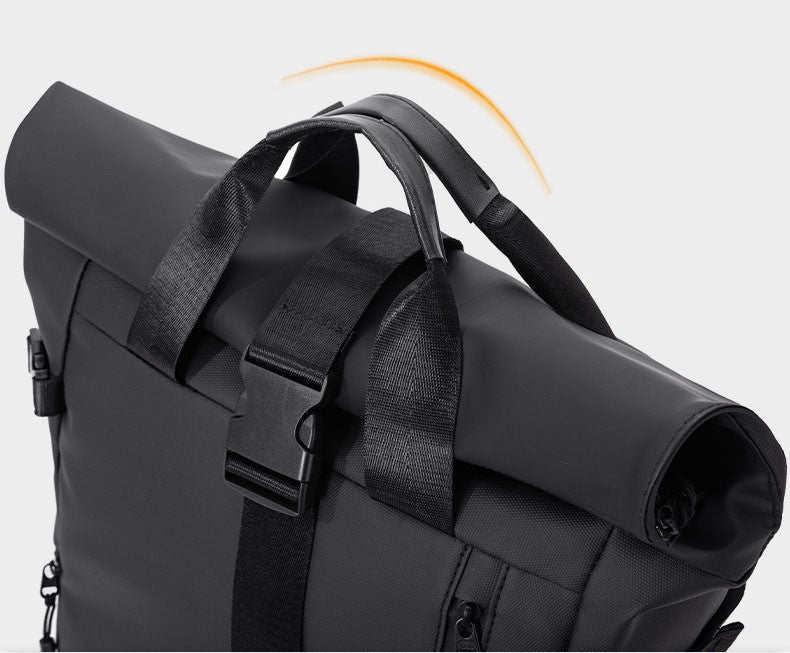 Mochila Masculina para Viagem, Notebook de 15,6 polegadas, Impermeável, para Acampamento, Caminhada, Escola, Faculdade e Negócios
