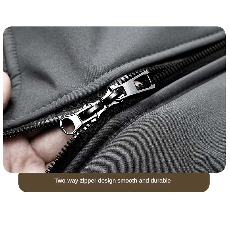Conjunto de Pesca Masculino de Inverno 2025 Novo Impermeável e Quente Engrossado, Calça de Neve de Algodão, Conjunto Quente de Montanhismo à Prova de Vento