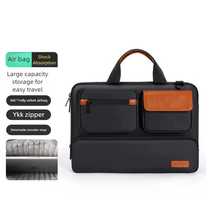 Laptop Sleeve Bag for Macbook Air Pro M3 4 13.3 14 15.6 16Inch Notebook Pouch Shockproof Computer Briefcase Business Travel case