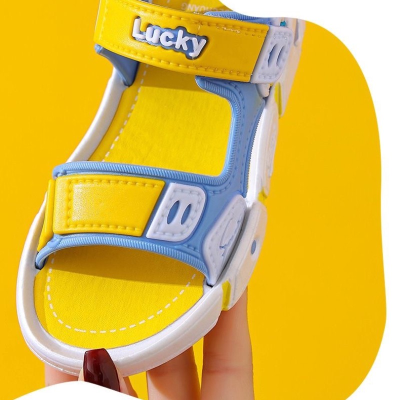 Kids Cartoon Sandals Baby Shoes Boy Soft Sole Rubber Non-slip Girls Sandals Toddler Children's Shoes Summer 2-10 Years
