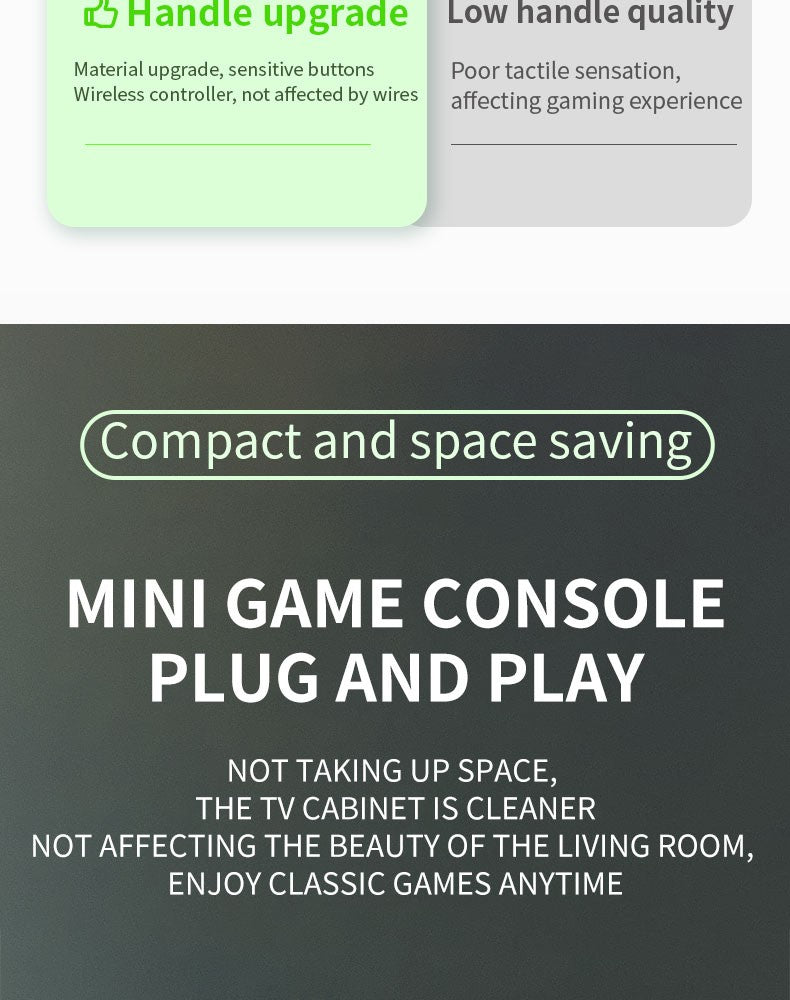 Hot Sale 2026 X7 TV Video Game Box Y7 Super PSP Game Console HD Output Joystick Dual Controller Fighting Game Console