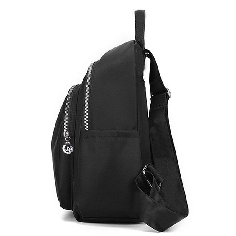 Mochila de ombro duplo – casual estilo coreano em lona de tecido Oxford masculina e feminina, moderna, leve e versátil