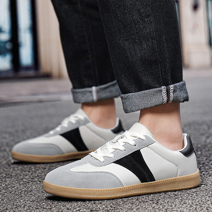 Oiaano Unisex Barefoot Men Leather Black Shoes Women Sneakers Platform Zero Drop Fashion Comfort Lightweight Breathable Walking