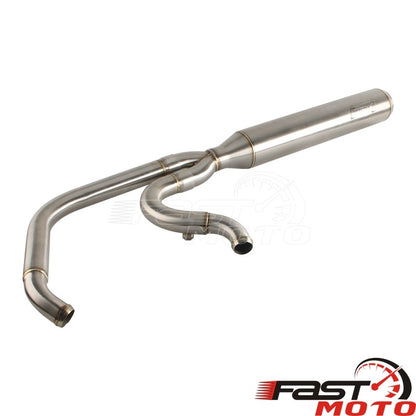 2-into-1 Motorcycle Exhaust System Muffler Pipe For Harley M8 Softail 2018-2026 FXST FXBB FXBBS FXFBS FXFB FLSL FLDE FXLR FXLRS