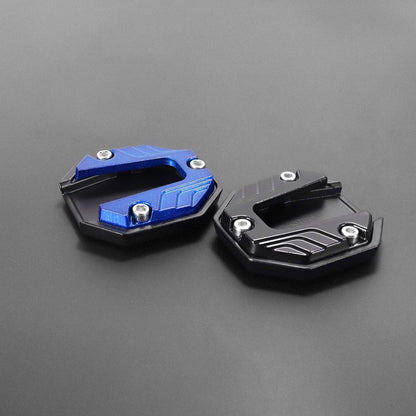 Suporte Lateral Extensor Universal para Motocicleta Scooter Bike, Placa de Apoio para Extensão do Pé, Base Alargada Antiderrapante
