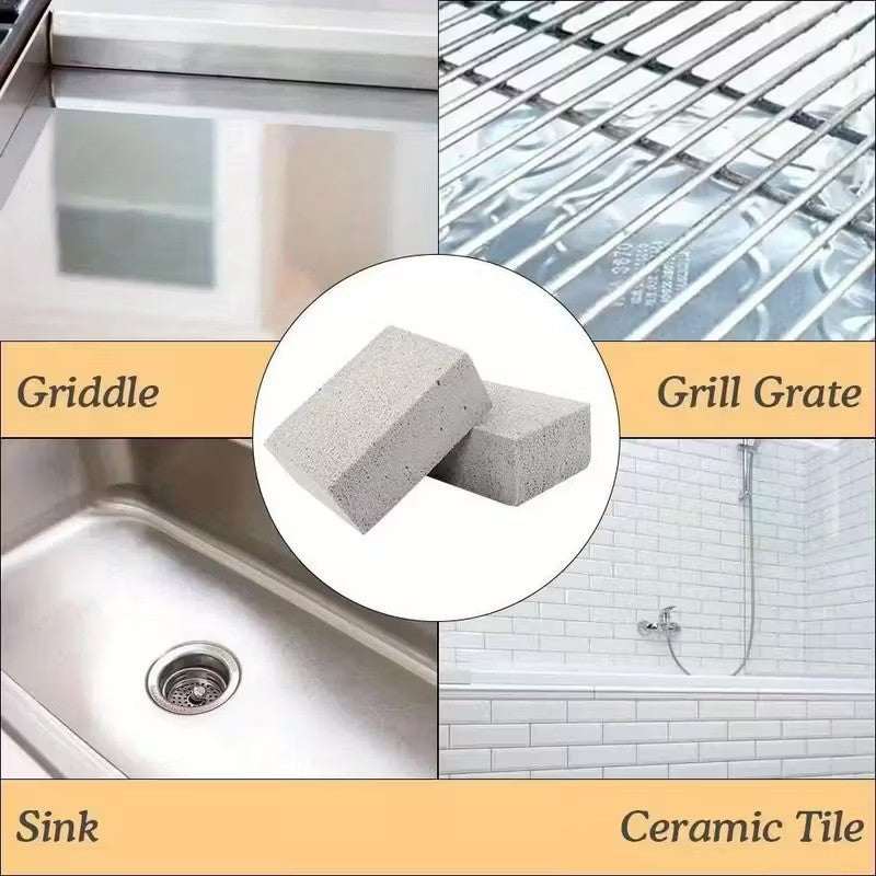 1PC Barbecue Grill Cleaning Brick Grill Foam Glass Cleaning Stone Pumice Stone Brick Grill Outdoor Kitchen Grill Tools