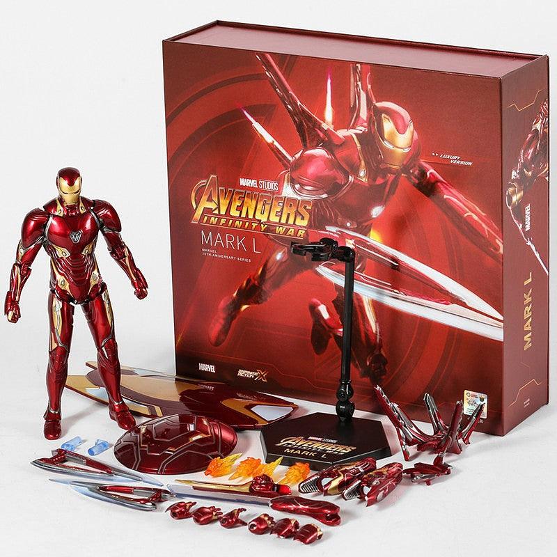 ZD Toys Homem de Ferro Série Articulado MK1 MK2 MK3 MK4 MK5 MK6 MK7 MK42 MK43 MK50 Boneco de Ação do Filme 7 Polegadas Bonecas Mark