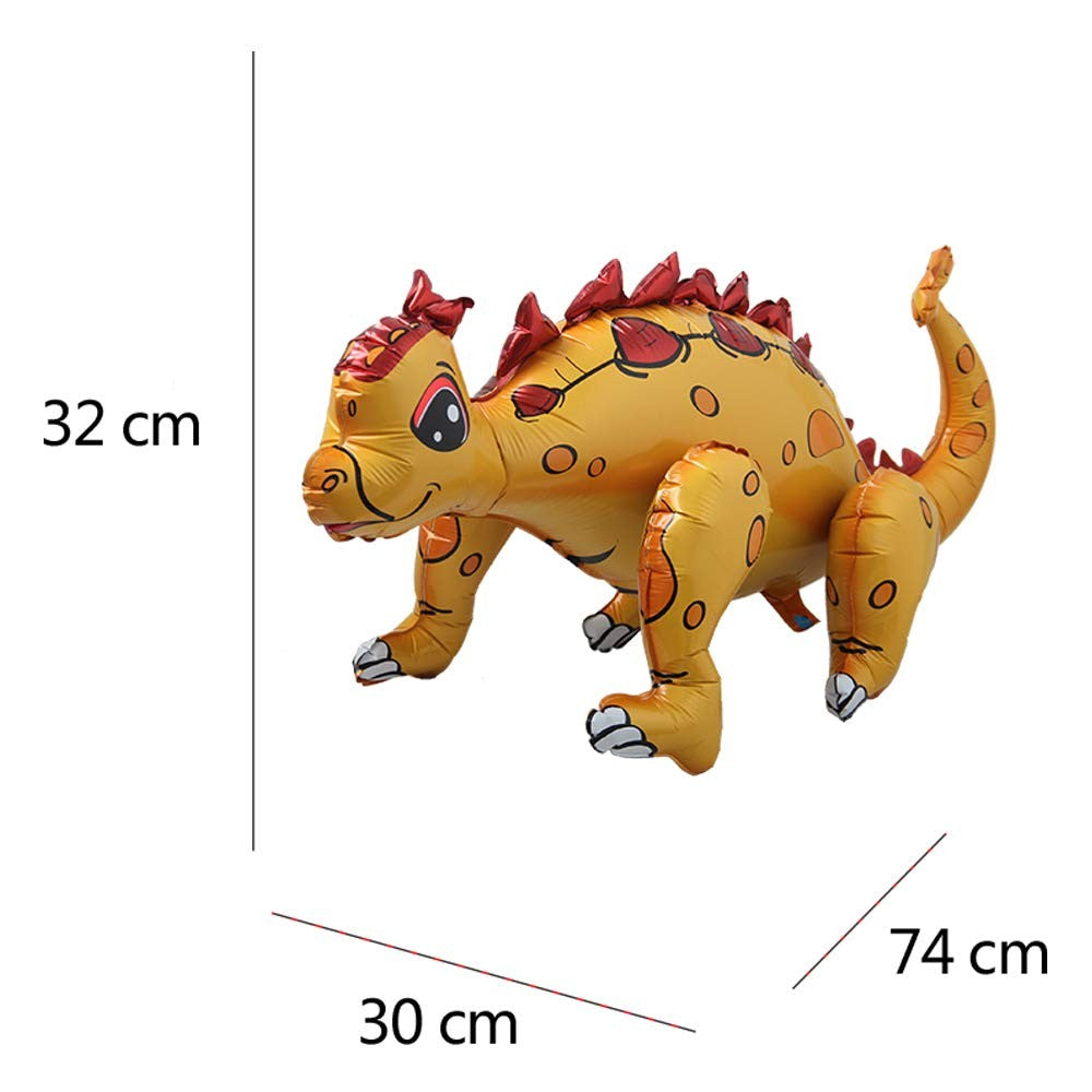 3D Standing Dinosaur Balloon Cartoon T Rex Dino Foil Balloon for Party Decoration Kids Birthday Party Supplies