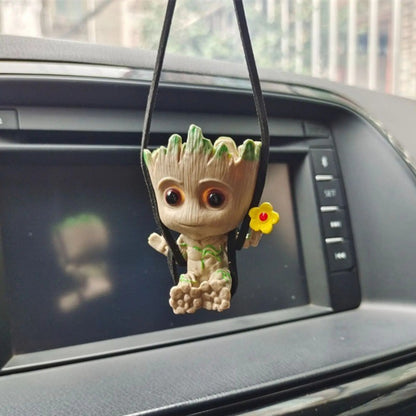 Pingente de espelho retrovisor Marvel Deadpool, pingente de carro Deadpool, mini figura de ação, presente de Natal