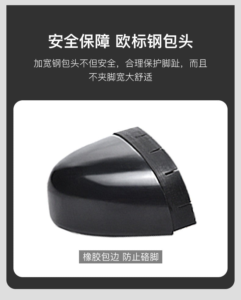 Men's Military Tactical Boots Army Boots Men Side Zipper Military Boots Men Anti-Slip Ankle Boots Work Safety Shoes Hiking Shoe