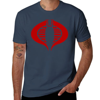 Gi Joe Cobra Enemy Logo T-Shirt T-Shirt t shirts with prints printed t shirts for man t shirt man plain T-Shirt