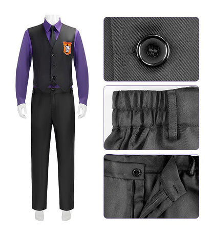Anime William Afton Cosplay Costume FNaF Purple Guy Costume Five Nights /at Freddy's Doujin Outfit Halloween Party Clothes