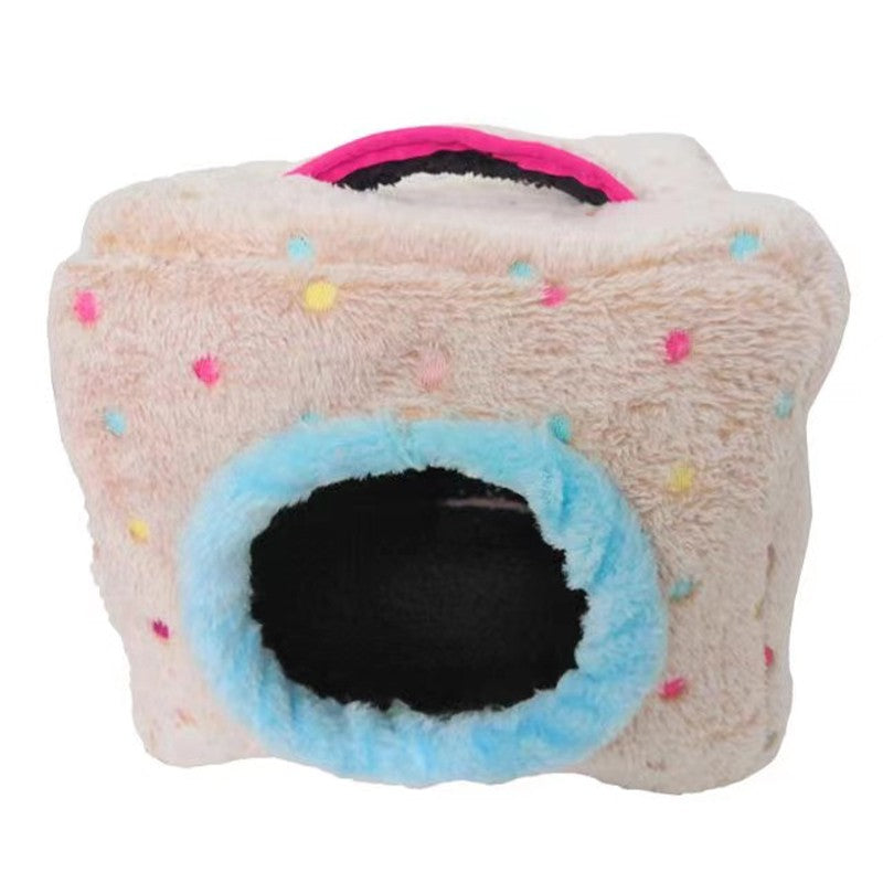 Casa Quentinha de Pelúcia para Pássaros, Caverna Suspensa, Ninho, Cama, Brinquedo para Pássaros Grandes, Araras, Papagaios-Cinzentos, Cacatúas, Papagaios, Inverno