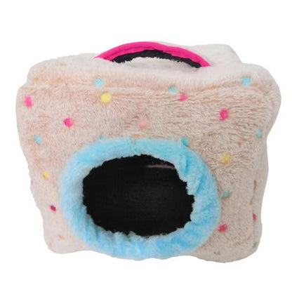 Casa Quentinha de Pelúcia para Pássaros, Caverna Suspensa, Ninho, Cama, Brinquedo para Pássaros Grandes, Araras, Papagaios-Cinzentos, Cacatúas, Papagaios, Inverno