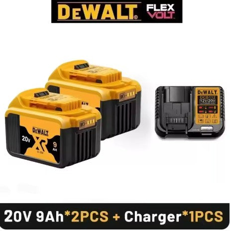 Bateria DEWALT 20V 6AH recarregável de íon de lítio carregador DCB118 Parafusadeira furadeira elétrica sem escovas DCD805 ferramenta elétrica