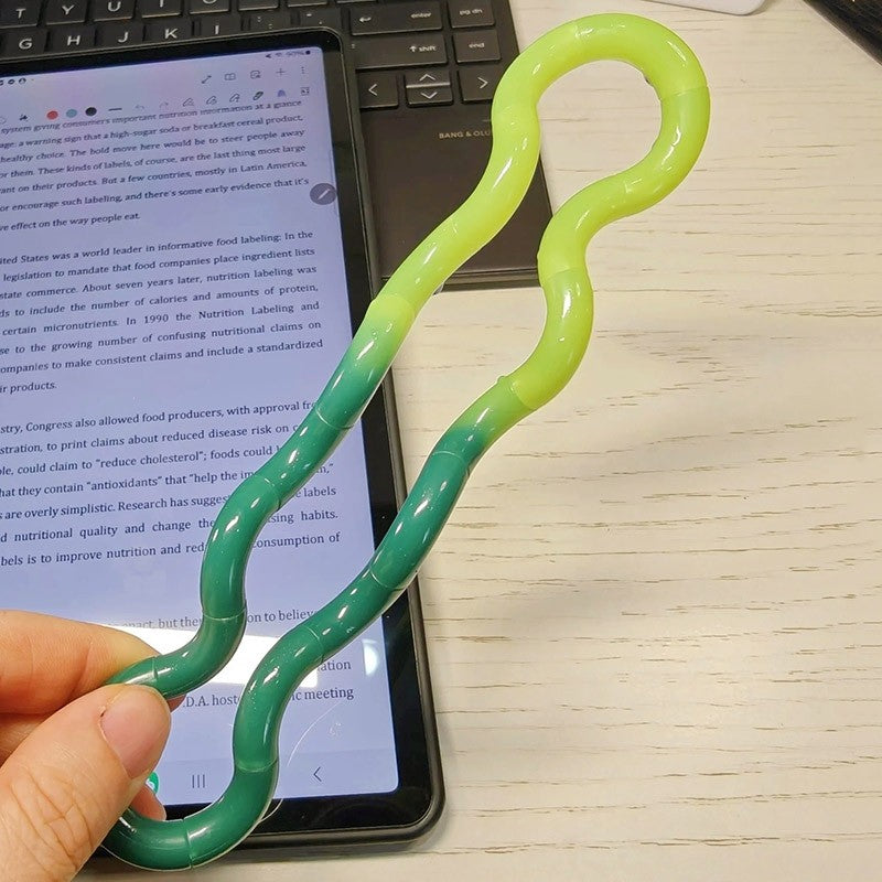 Rotating Twisting Fidget Toys Deformable Rope Educational Tangle Rope Stress Relief Sensory Toy Thinking Training Gifts ?? ????