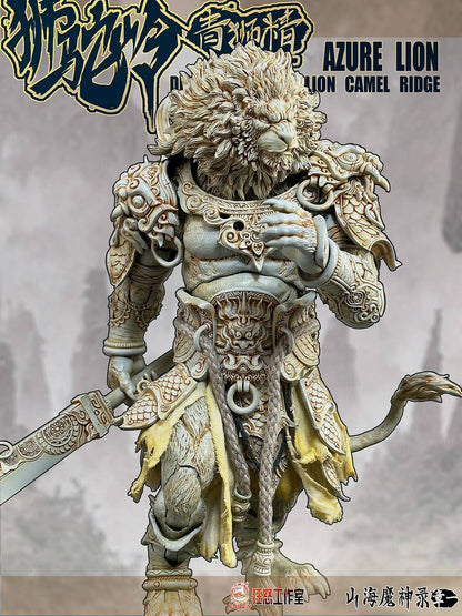 Fury Toys 1/12 Azure Lion Demon King Boneco de Ação Versão Dourada Versão Clássica Brinquedos de Modelo Colecionáveis Figuras de Enfeite de Mesa Presente