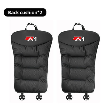 Leather Car Seat Cover Universal Four Seasons Car Front/Rear Seat Cushion for  Audi A1 A3 A4 A5 A6 A7 A8 Car Chair Protector Pad
