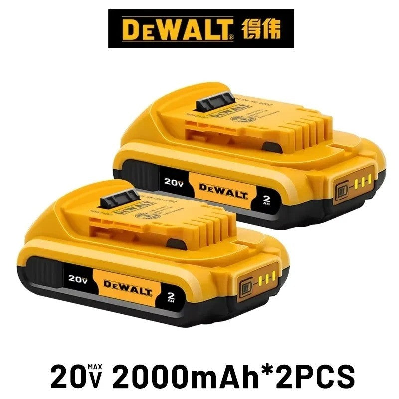 DEWALT Bateria 20V 6AH recarregável de íon de lítio carregador DCB118 Parafusadeira Furadeira Elétrica sem escovas DCD805 ferramenta elétrica
