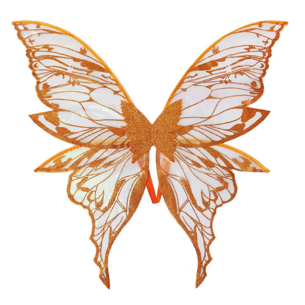 1PC Adults Fairy Wings Girls Sparkling Angel Wings Butterfly Costume Wings Halloween Costume Dress up Party Favor Christmas Gift