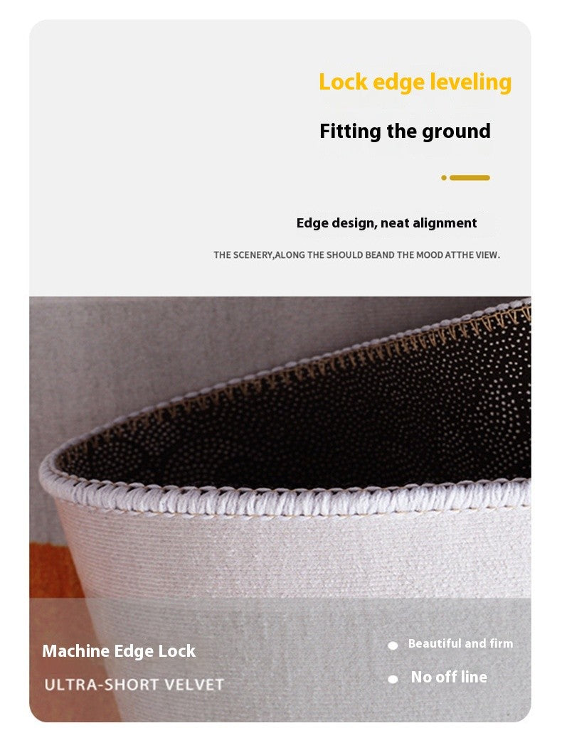 VIKAMA Christmas Two-Piece Rug Set American-Style Printed Holiday Party Decor Rug Kitchen & Bathroom Absorbent Rug