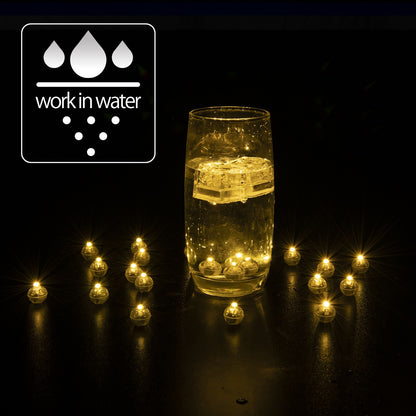 50/100/150/200/300pcs Tumbler Round Ball Light Balloon LED Flash Luminous Lamps Lantern Light for Wedding Party Birthday Decor