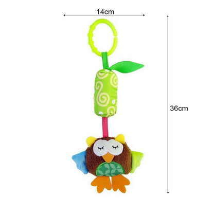 Wind chime baby stroller pendant with bell and dental glue Newborn 0-3 year old baby toy