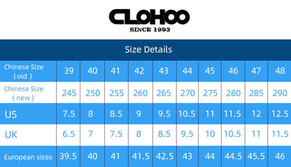 52/2000  CLOHOO handmade men's shoes business casual leather shoes breathable soft sole comfortable classic lace-up men's shoes