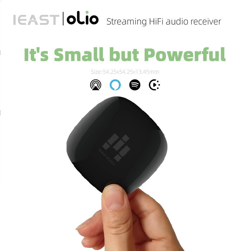 Olio-AirPlay2 Wireless WiFi Bluetooth Audio Receiver Player, Qplay Music Box, Alexa, Siri,Google ,Assistant,AmazonMusic, Tidal