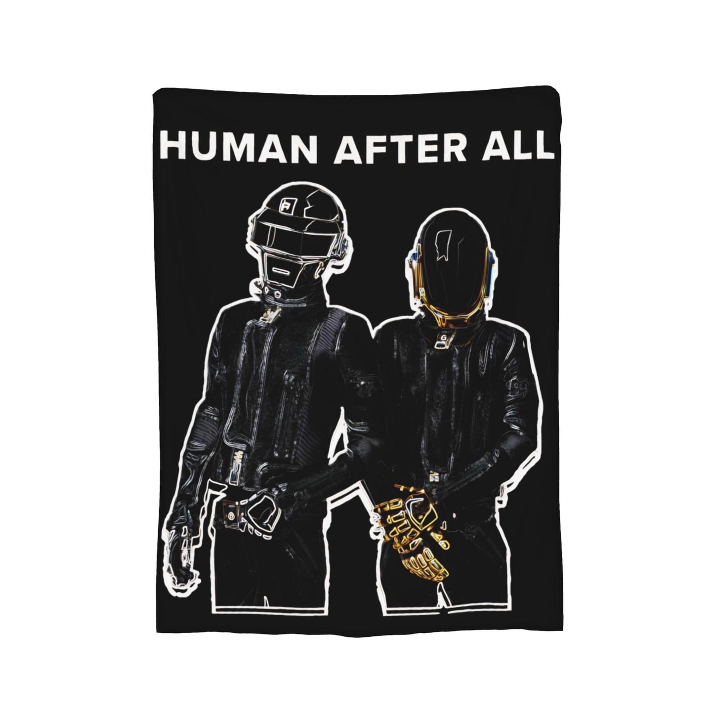 Manta de Lã Daft Punk Cobertor Ultra Macio para Viagem ao Ar Livre Colcha