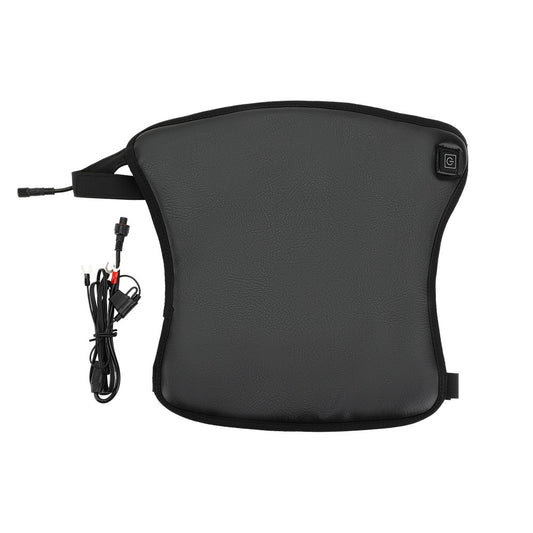 KEMITOUR 12V Motorcycle Heated Seat Cushion Universal For ATV Raptor 700 For R1200GS F800GS MT07 MT09 Winter Warmer Seat Cover