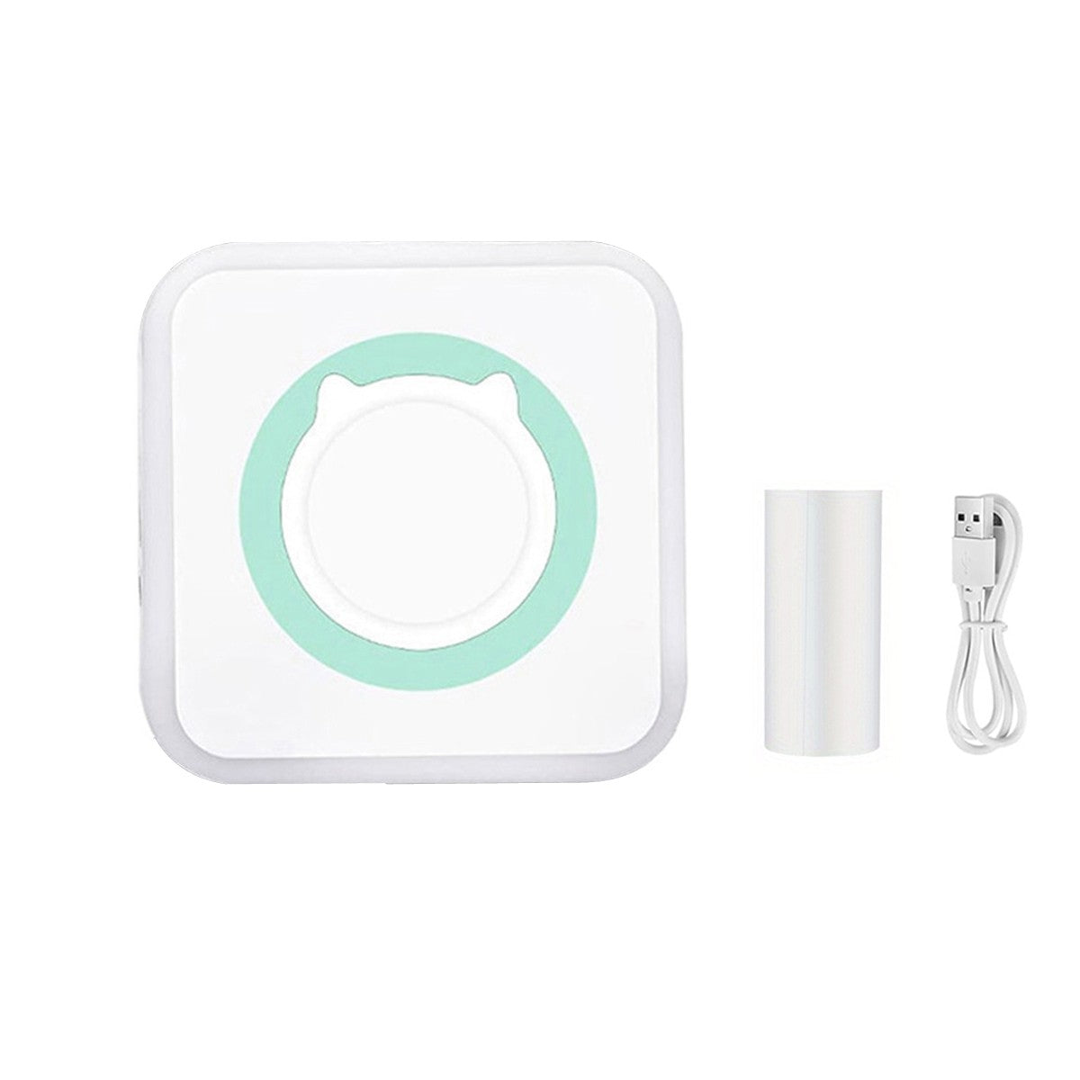 Portable Mini printer,thermal pocket Label  printer, for Android or IOS APP, inkless sticker printer, suitable for home, office