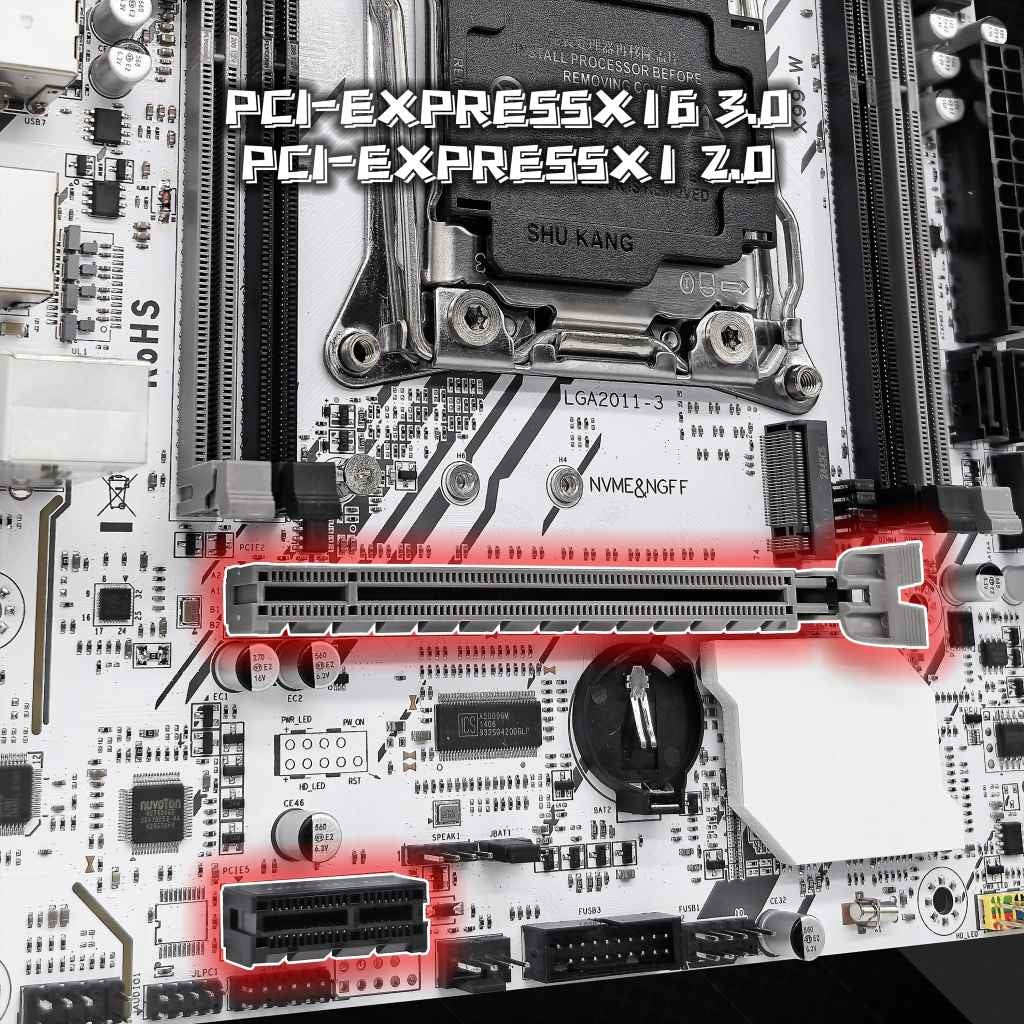 Conjunto de Placa Mãe ZSUS X99-W Kit com Processador Xeon E5 2680V4 LGA2011-3 Memória RAM DDR4 16GB (1*16GB) 2133MHZ NVME M.2 SATA