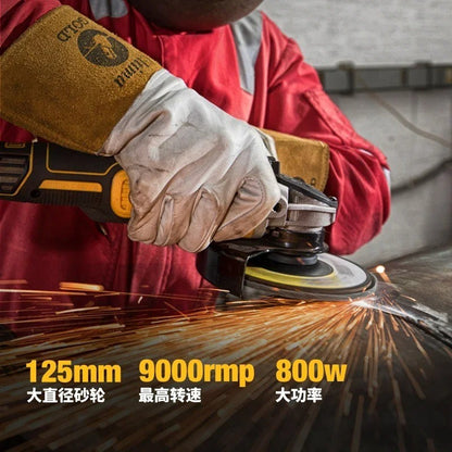 DEWALT DCG405 Esmerilhadeira angular de cabeça plana 125mm, apenas a máquina, para corte, bateria de lítio 18V, sem escova