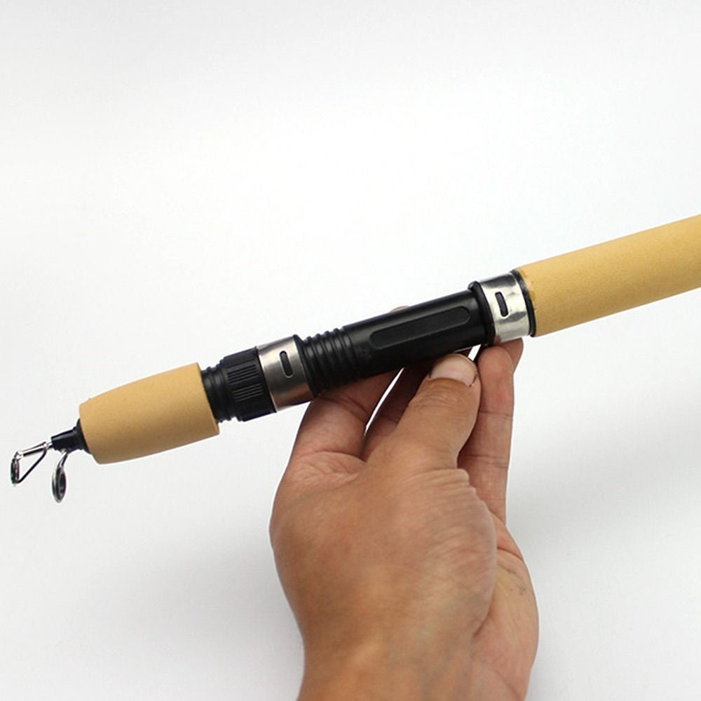 Varas de Pesca Retráteis para Gelo 2023 Inverno Haste Giratória para Pesca no Gelo Caneta Portátil 60cm 80cm 1M Haste para Pesca no Gelo Inverno