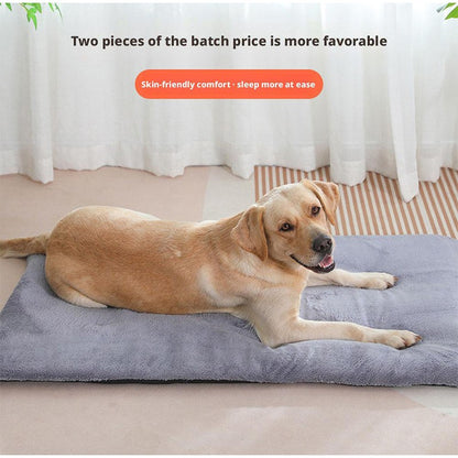 Self-Warming Heated Pet Pad Thick Indoor/Outdoor Mat for Dogs & Cats Energy-Saving Cushion Bed Anti-Slip Kennel Mat Pet Supplies