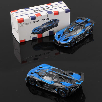 Bburago 1:64 Ferrari Daytona SP3 812 Competizione Carro Modelo Liga Miniatura Veículos Fundidos Brinquedo Coleção de Presente