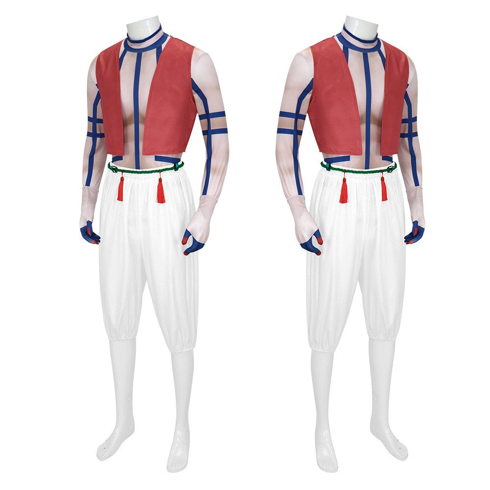 Akaza Cosplay Costume Full Set Anime Role Play Outfit Clothes Wig Uniform for Men Halloween Party