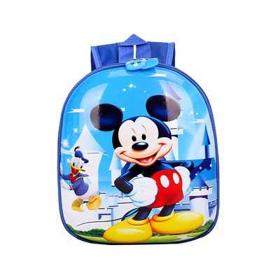 Mochila Minnie Fofa Menina Desenho Animado Disney Homem-Aranha Crianças Mochila Mickey Bolsa Escolar Infantil Elsa Bolsa de Ombro