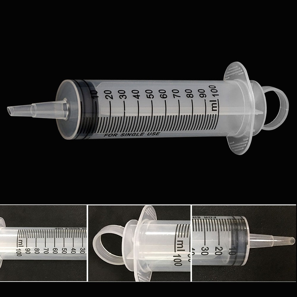 Seringa de 60/100/150 ML Reutilizável para Carne de Churrasco Injetor de Marinada Nutriente Seringa Medidora Estéril para Aves, Animais de Estimação e Ferramenta de Alimentação