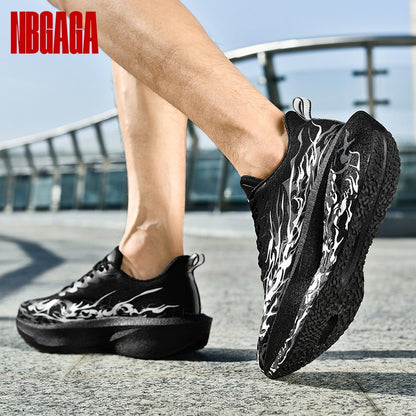 Men's Running Shoes Breathable Lightweight Sports Sneakers Gym Training Jogging Marathon Non-Slip Athletic Tennis Outdoor Shoes