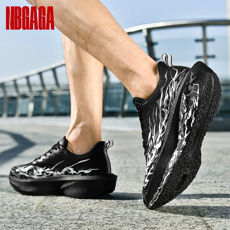 Men's Running Shoes Breathable Lightweight Sports Sneakers Gym Training Jogging Marathon Non-Slip Athletic Tennis Outdoor Shoes