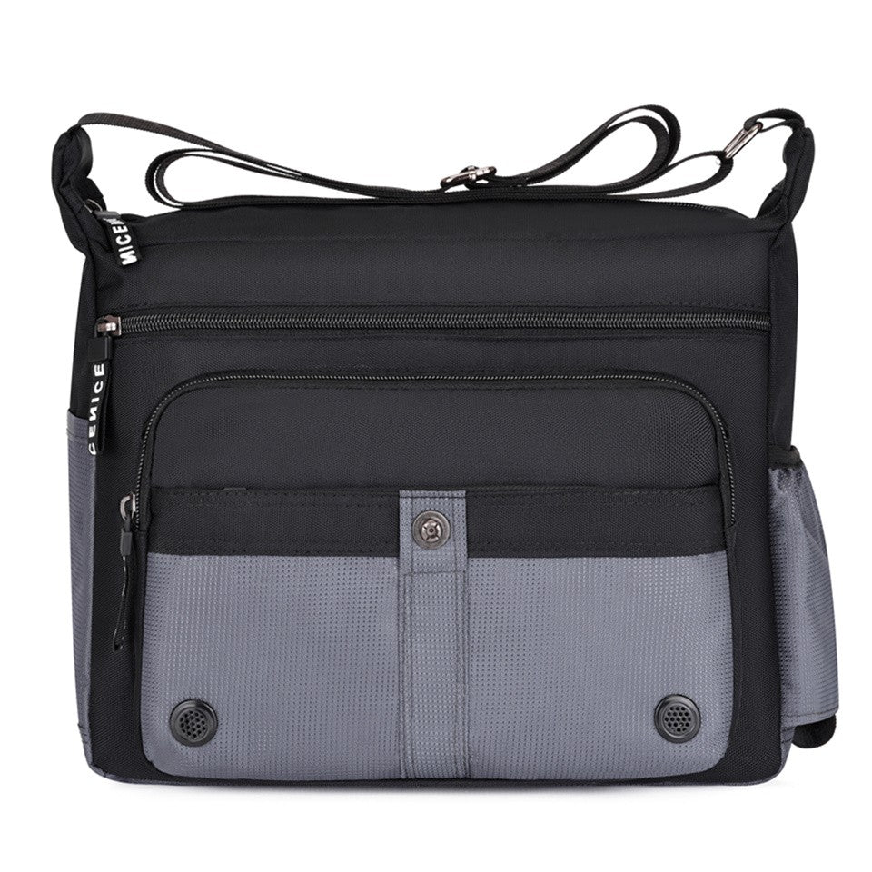 Man Shoulder Bags Oxford Messenger Handbags Fashion Mini Pouch Casual Solid Crossbody Bags For Male Shopper Tote