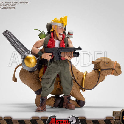 Em Estoque Tunshi Studio 1/12 Metal Slug 3 Camel Chariot TS-014 Montaria Figura Modelo Ornamento Brinquedo Colecionável Presente