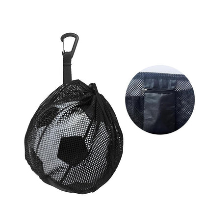 Mochila Portátil com Cordão, Bolsas Pequenas de Bolas para Pendurar, Bolsas de Armazenamento de Futebol, Vôlei, Basquete, Saco de Malha para Brinquedos de Jogo