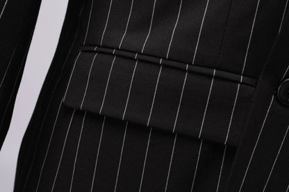 Men's Double-Breasted Suit, Classic Formal Business Wear