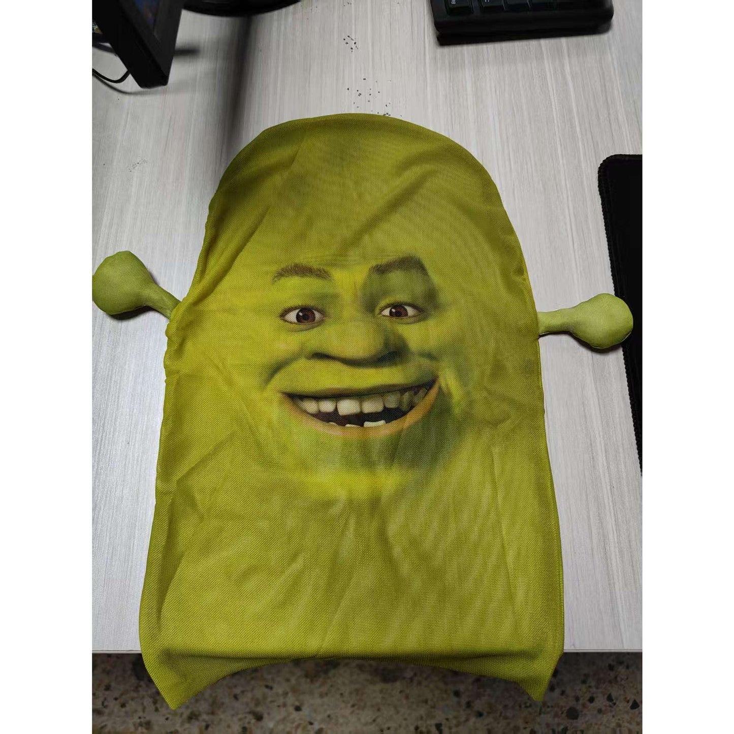 ?Shrek?3D Full Face Mask, Breathable, Party Funny Headgear Mask